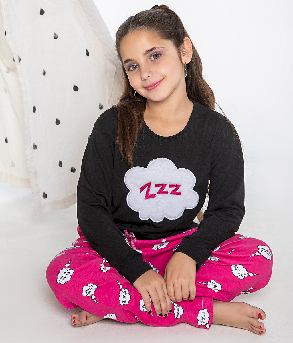 Pijama  Zaira Girl - Bianca Secreta