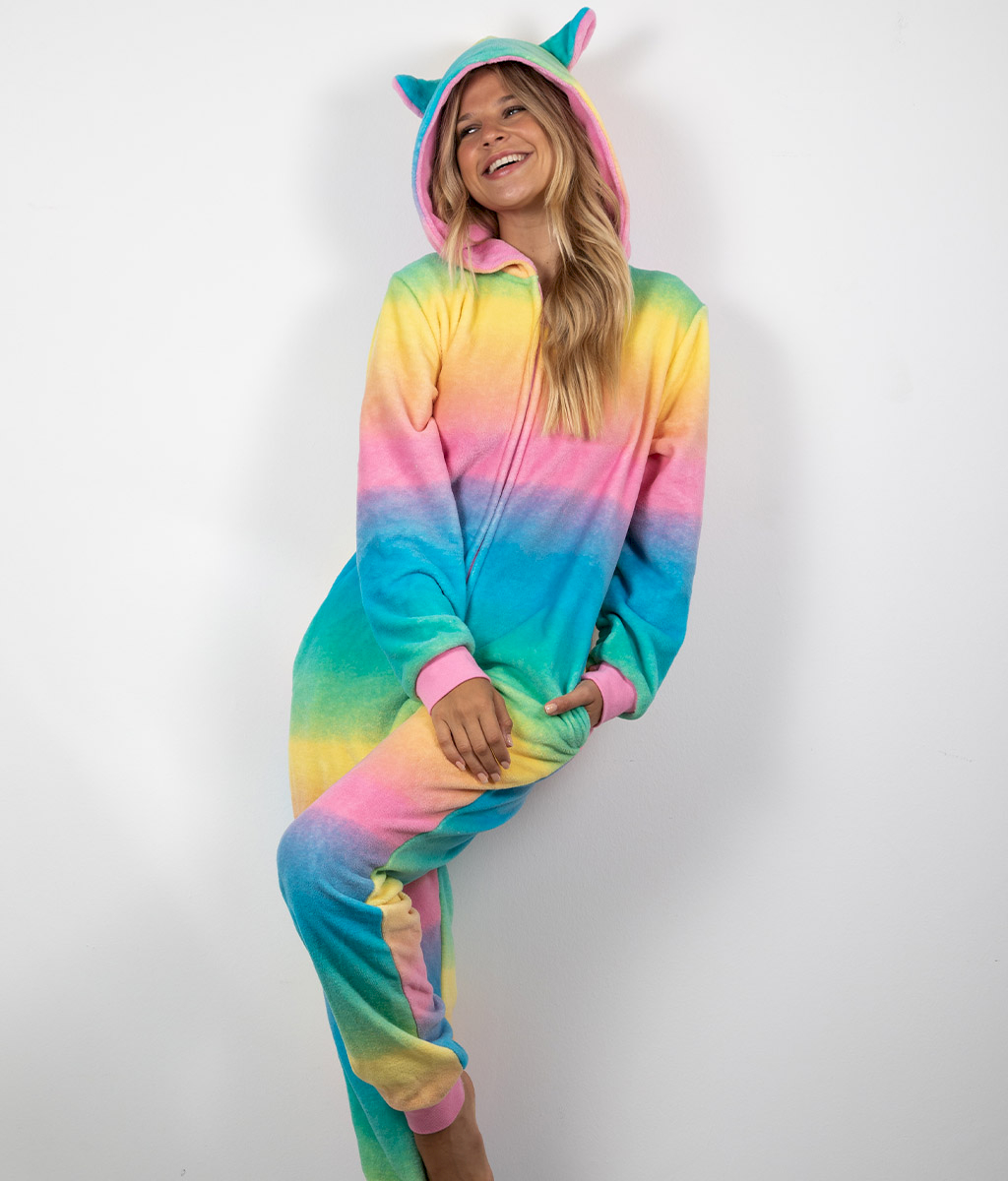Mono Kigurumi Soft UNICORNIO - Bianca Secreta