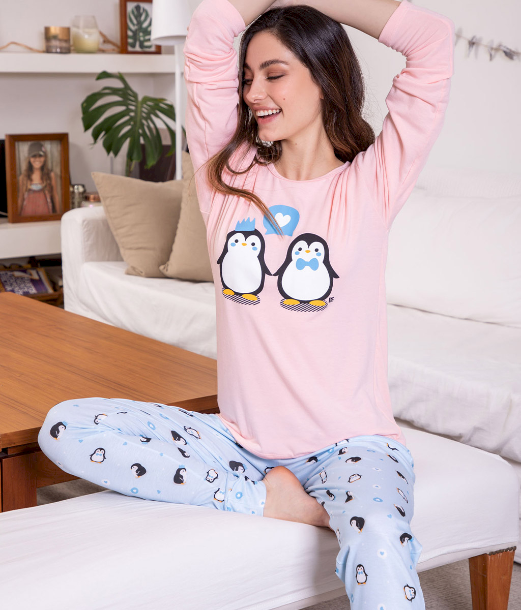 Pijama PINGUIN Aw - Bianca Secreta