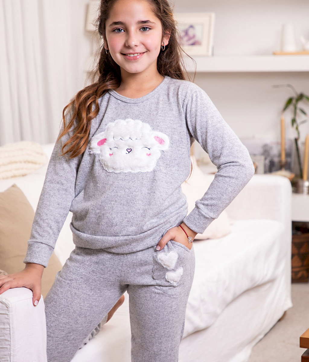 Pijama infantil LOVELY Plus size Aw - Bianca Secreta