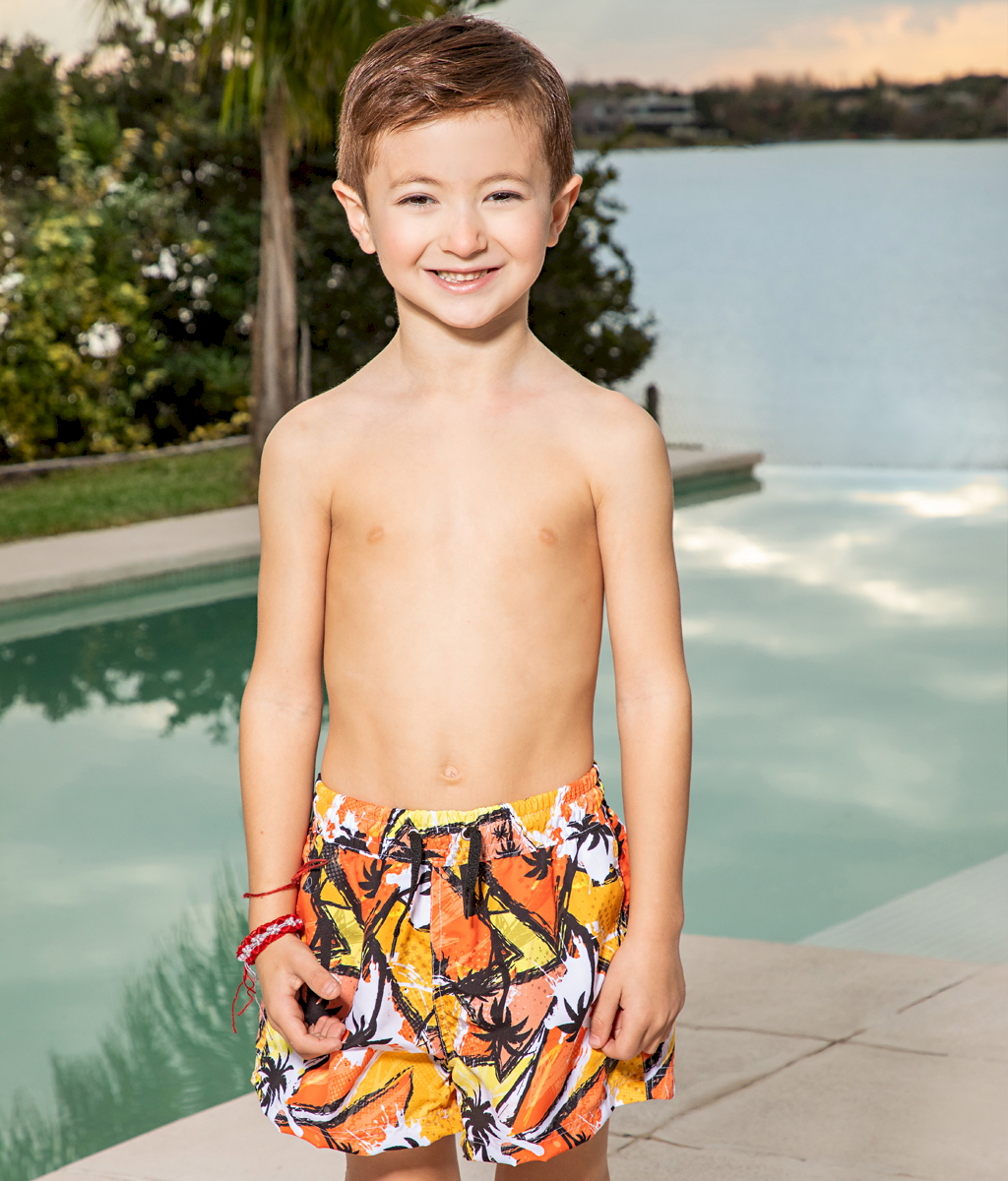 Short de baño infantil PALMERAS - Bilbao
