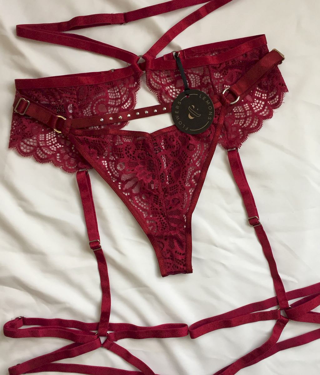 Set RUBY - Flowers & Lemons