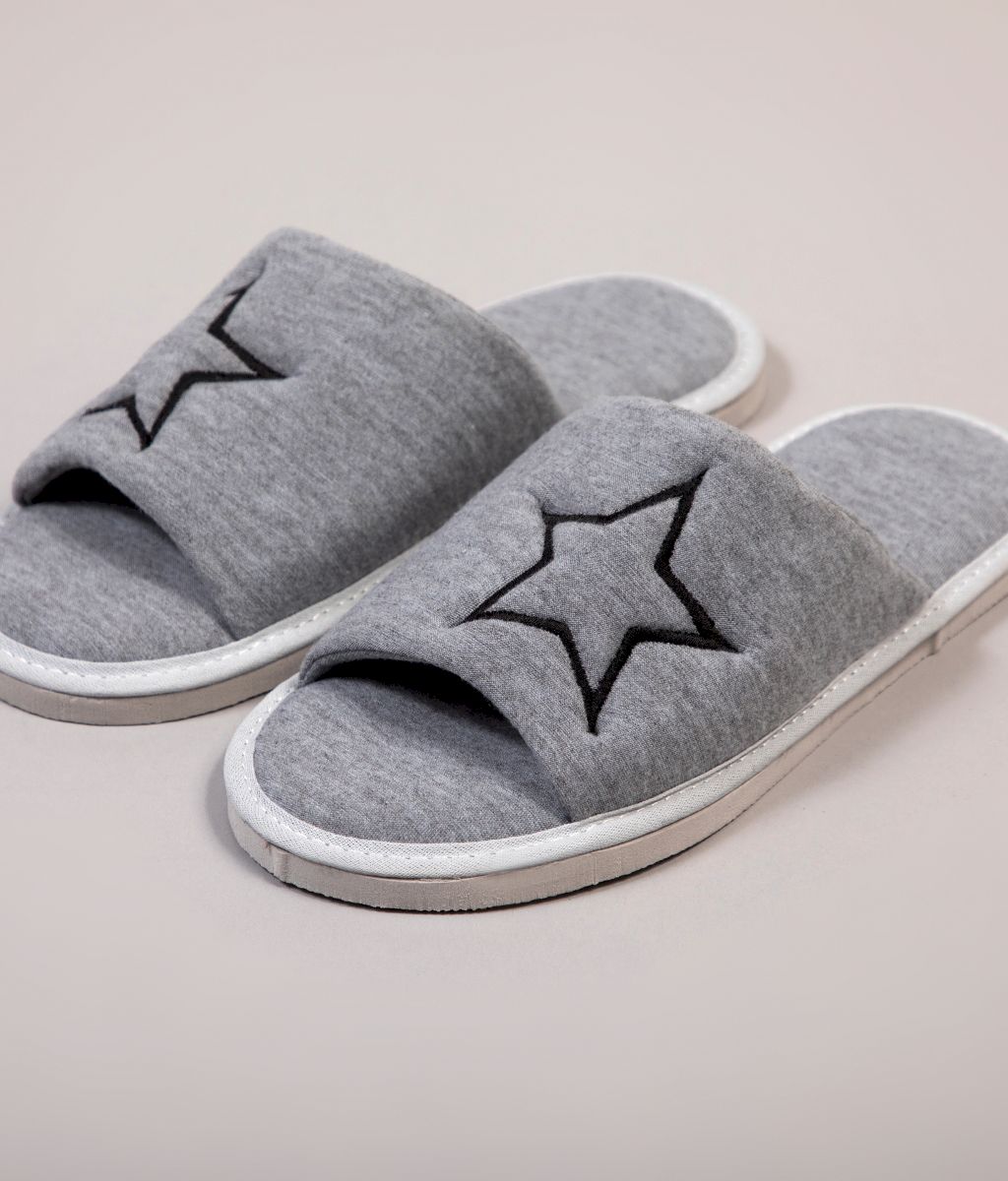 Pantufla STAR algodón - Bianca Secreta