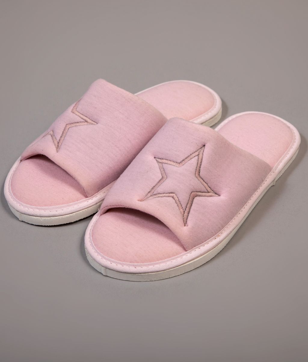 Pantufla STAR algodón - Bianca Secreta