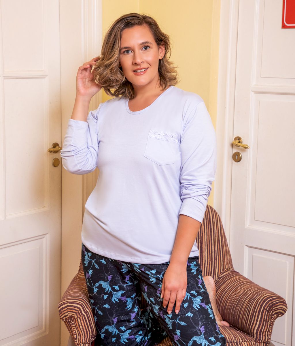 Pijama MEGARA Plus size FW - Bianca Secreta