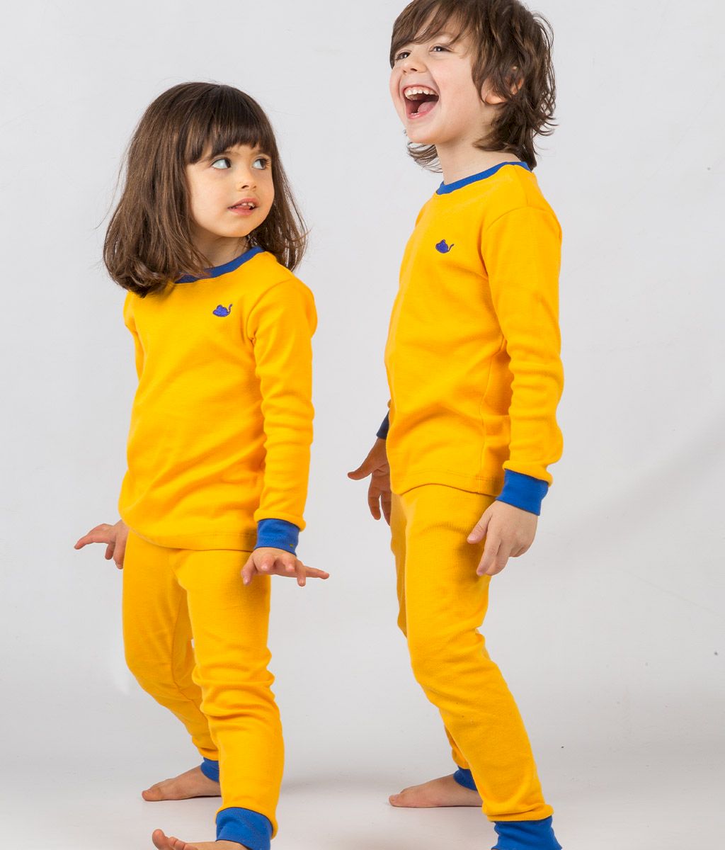 Pijama Infantil MACHICU YELLOW - Machicu