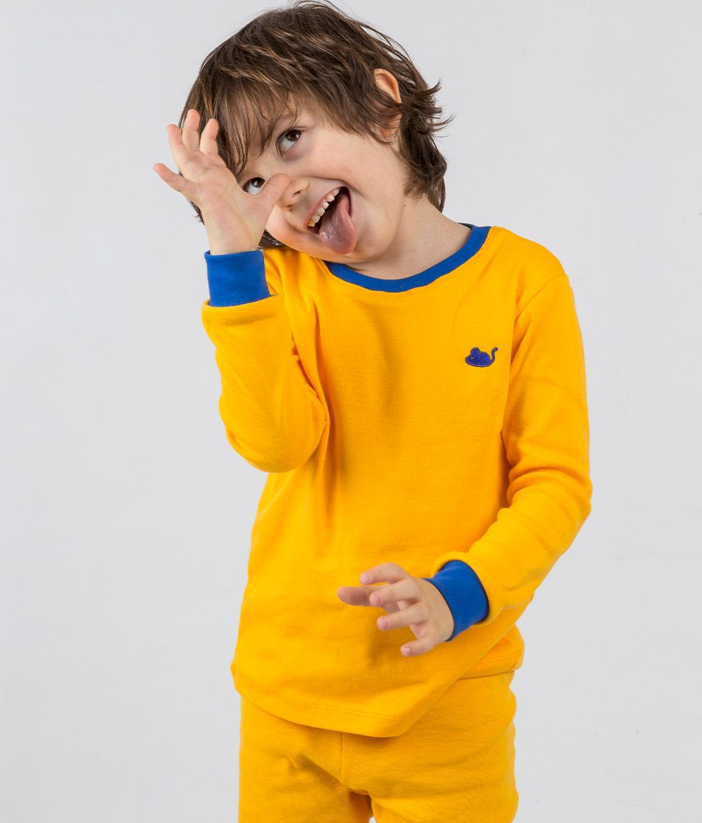 Pijama Infantil MACHICU YELLOW - Machicu
